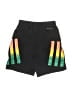 Adidas 100% Recycled Polyester Color Block Black Athletic Shorts Size 5 - photo 2