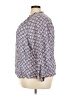 Grace 100% Rayon Blue 3/4 Sleeve Blouse Size 3X - photo 5