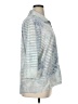 Zenergy by Chico's Metallic Silver Track Jacket Size XL (3) - photo 4