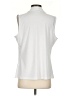Calvin Klein White Sleeveless Blouse Size P (petite) - photo 2