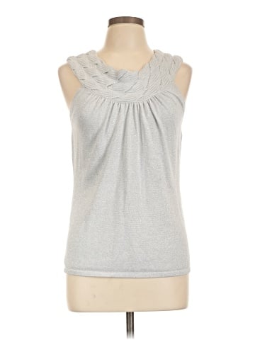 August Silk Sleeveless Blouse (view 1)