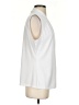 Calvin Klein White Sleeveless Blouse Size P (petite) - photo 4