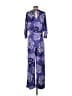 IMAN Purple Jumpsuit Size S - photo 2