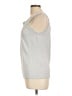 August Silk Silver Sleeveless Blouse Size L - photo 5