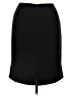 Le Suit 100% Polyester Solid Black Formal Skirt Size 14 Petite - photo 2