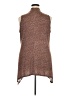 Logo Layers Brown Sleeveless Blouse Size 2X - photo 2