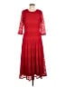 Perceptions Red Cocktail Dress Size M - photo 1