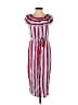 In the Beginning Stripes Red Jumpsuit Size S - photo 1