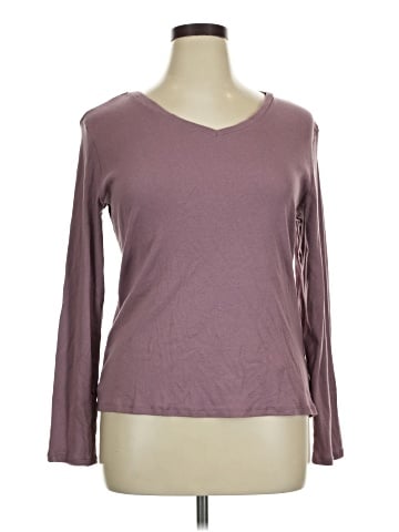 Liz Claiborne 3/4 Sleeve T-Shirt (view 1)