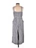 Old Navy 100% Viscose Stripes Gray Jumpsuit Size XS - photo 2