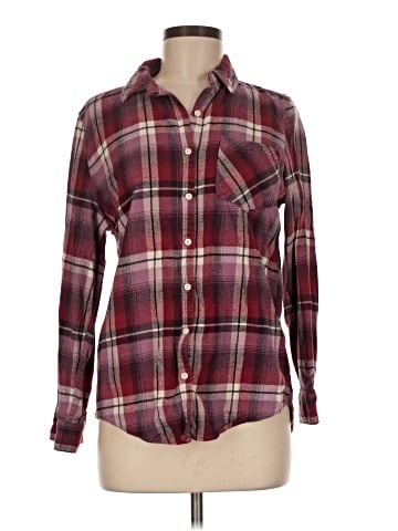 Aeropostale Long Sleeve Button-Down Shirt (view 1)