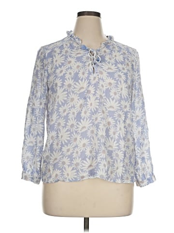 Paige 3/4 Sleeve Blouse (view 1)