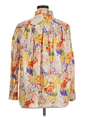 Liz Claiborne Long Sleeve Blouse (view 2)