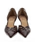 Unisa 100% Leather Burgundy Heels Size 9 1/2 - photo 2