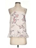 Collective Concepts 100% Polyester Ivory Sleeveless Blouse Size S - photo 1