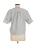 FRAME 100% Organic Cotton Gray Short Sleeve Blouse Size M - photo 2