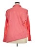Gap 100% Cotton Polka Dots Pink Long Sleeve Button-Down Shirt Size XXL - photo 2