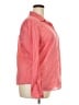 Gap 100% Cotton Polka Dots Pink Long Sleeve Button-Down Shirt Size XXL - photo 4