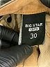Big Star 100% Cotton Argyle Brown Jeans Size 30 waist - photo 7
