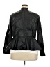 Charlotte Russe 100% Polyurethane Black Jacket Size 2X - photo 2