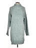 WAYF 100% Polyester Teal Turtleneck Sweater Size L - photo 1
