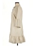 Veronica Beard Ivory Trenchcoat Size 10 - photo 5