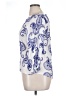 Kindred 100% Polyester Paisley White 3/4 Sleeve Blouse Size XL - photo 5