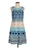 Hale Bob Print Blue Casual Dress Size M - photo 1