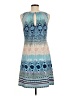 Hale Bob Print Blue Casual Dress Size M - photo 2