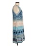 Hale Bob Print Blue Casual Dress Size M - photo 4