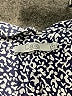 dalia 100% Rayon Blue 3/4 Sleeve Blouse Size XL - photo 7