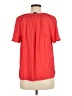 Simply Vera Vera Wang 100% Polyester Red Short Sleeve Blouse Size M - photo 2