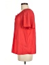Simply Vera Vera Wang 100% Polyester Red Short Sleeve Blouse Size M - photo 5
