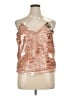 GB 100% Polyester Gold Sleeveless Top Size XL - photo 1