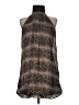 Zara Basic 100% Polyester Chevron-herringbone Brown Casual Dress Size S - photo 1