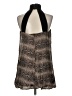 Zara Basic 100% Polyester Chevron-herringbone Brown Casual Dress Size S - photo 2
