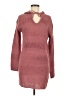 Derek Heart 100% Acrylic Pink Pullover Sweater Size M - photo 1