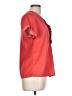 Maison Scotch Red Short Sleeve Blouse Size Lg (3) - photo 4