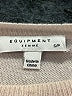 Equipment Stripes Burgundy Turtleneck Sweater Size S - photo 7