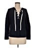 Nic + Zoe Blue Pullover Sweater Size M - photo 1