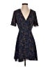 Madewell Floral Blue Cocktail Dress Size XXS (estimated) - photo 1