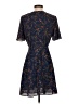 Madewell Floral Blue Cocktail Dress Size XXS (estimated) - photo 2