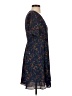 Madewell Floral Blue Cocktail Dress Size XXS (estimated) - photo 4