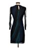 DKNY Graphic Teal Cocktail Dress Size 4 (petite) - photo 2