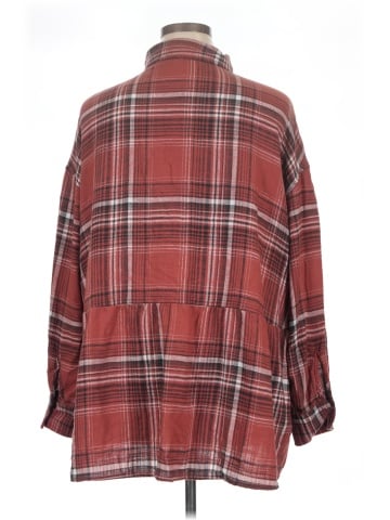 American Eagle Outfitters Long Sleeve Button-Down Shirt (view 2)