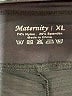 Maternity Ivory Black Shorts Size XL Maternity - photo 6