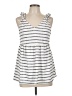 Gilli Silver Sleeveless Top Size L - photo 1
