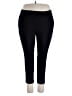 George Solid Black Active Pants Size 2X Petite - photo 1