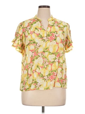 Counterparts Short Sleeve Blouse (view 1)