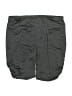 GAIAM Solid Gray Athletic Shorts Size 1X - photo 1
